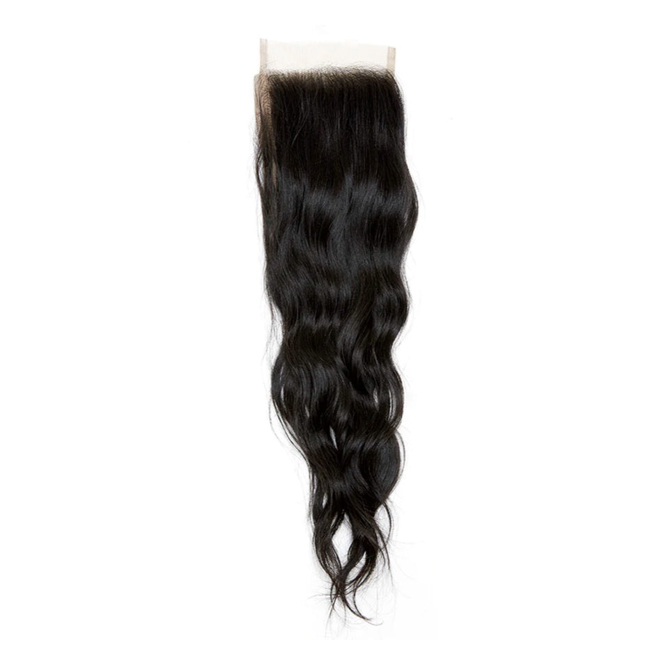Lace Closure | Raw Indian Wavy