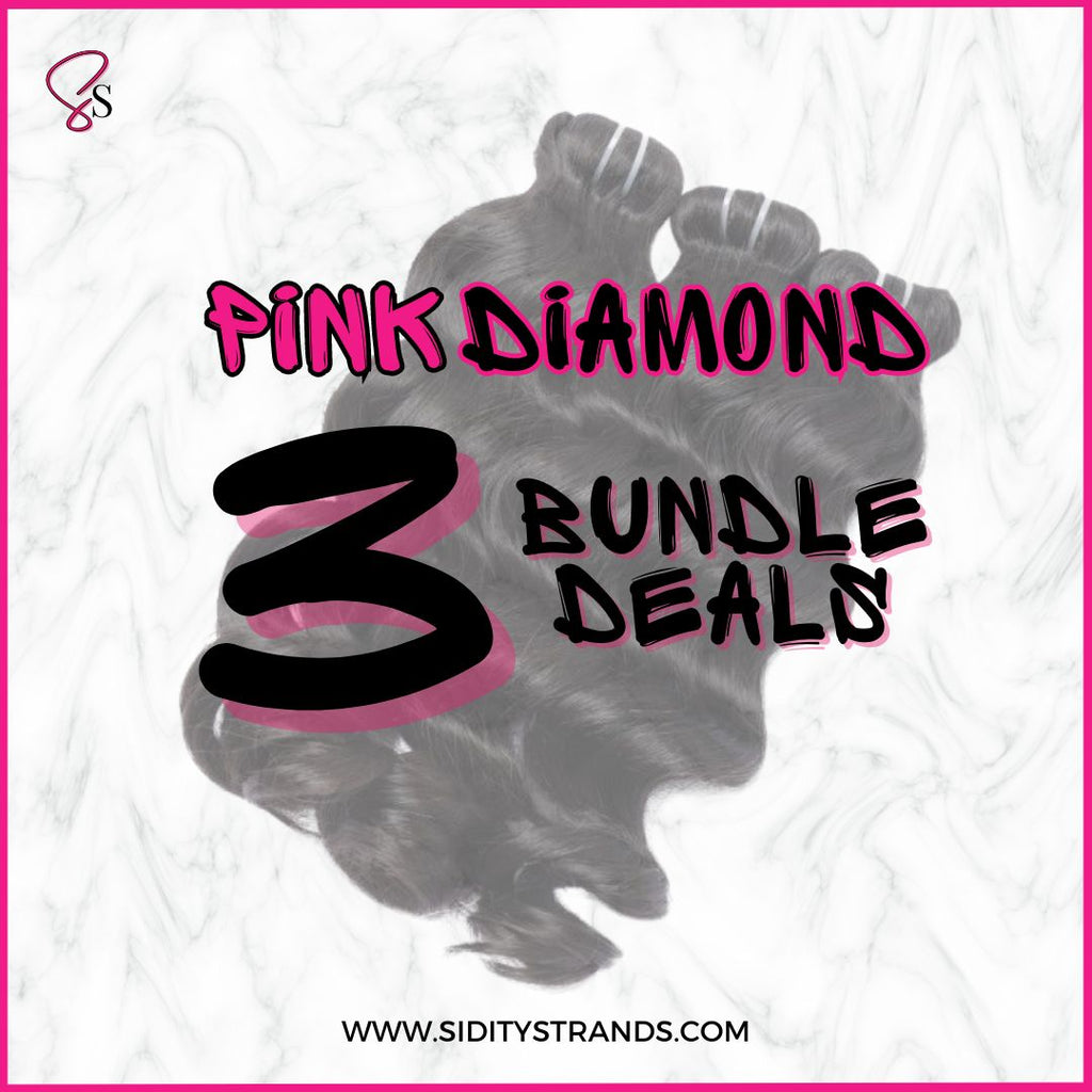 PINK DIAMOND | 3 BUNDLE DEAL