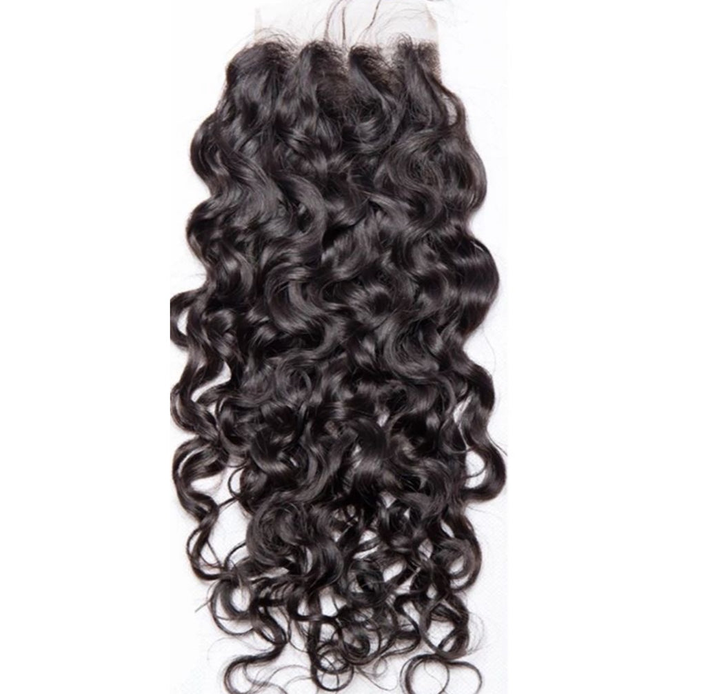 REAY TO SHIP - 4X4" VIRGIN LACE CLOSURE