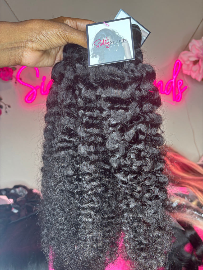 Raw Indian Curly | 3 Bundle Deal