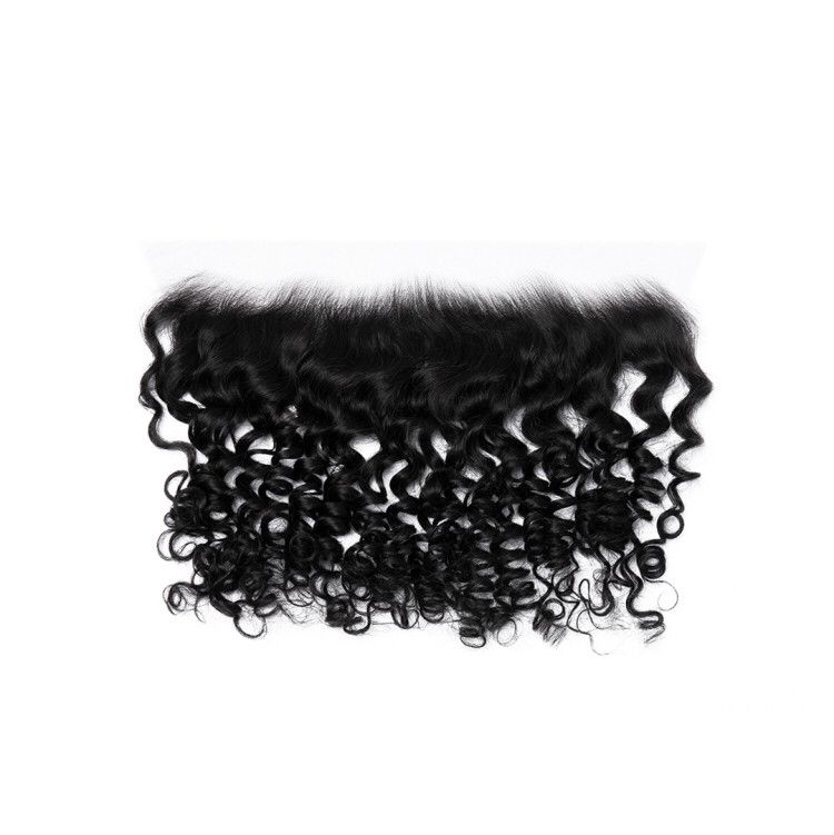 READY TO SHIP - 13X4" VIRGIN LACE FRONTAL