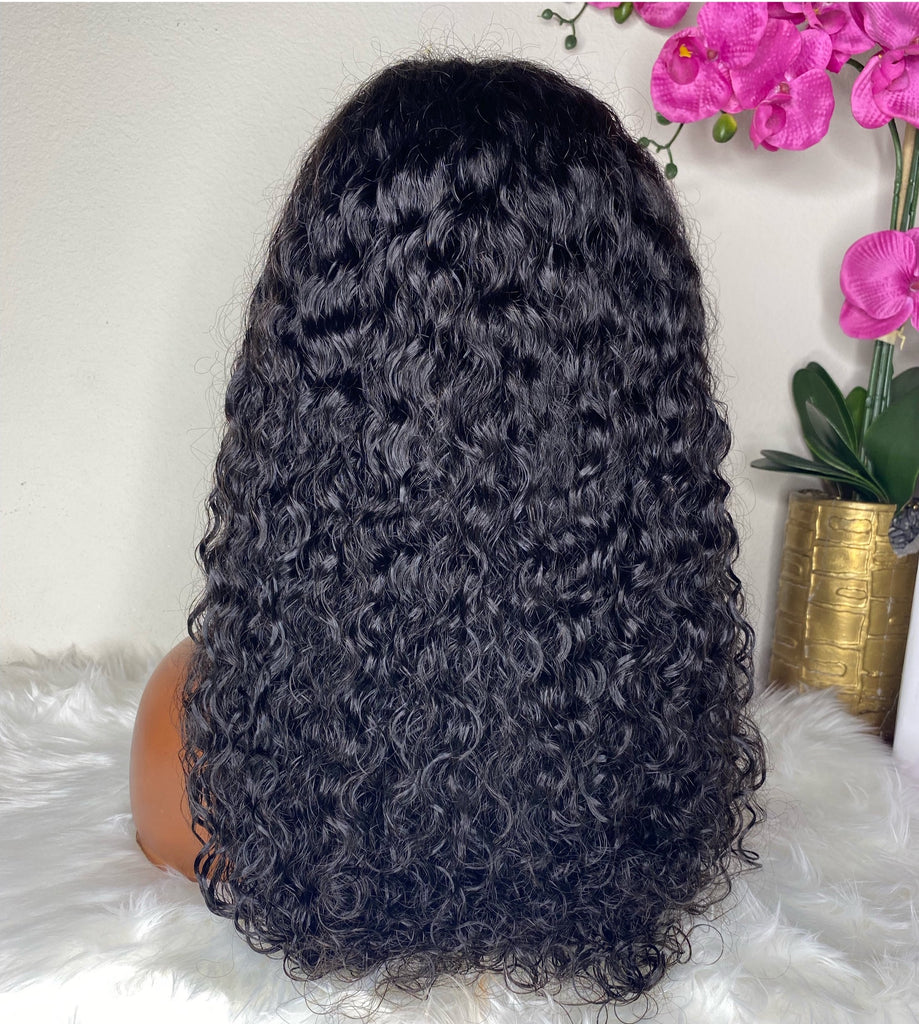 VIRGIN DEEP CURLY | LACE FRONT WIG